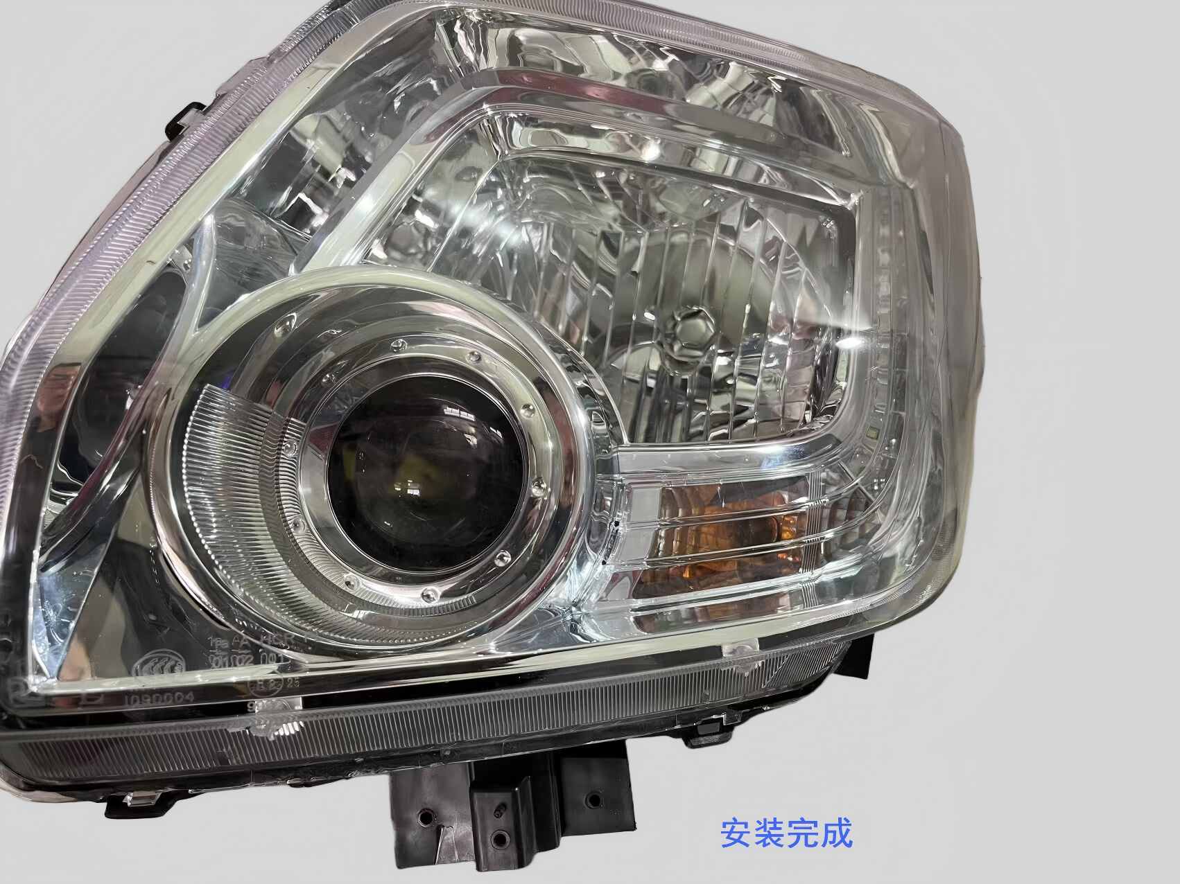 德州伟梵【17-22款福田图雅诺近光支架】 安装教程