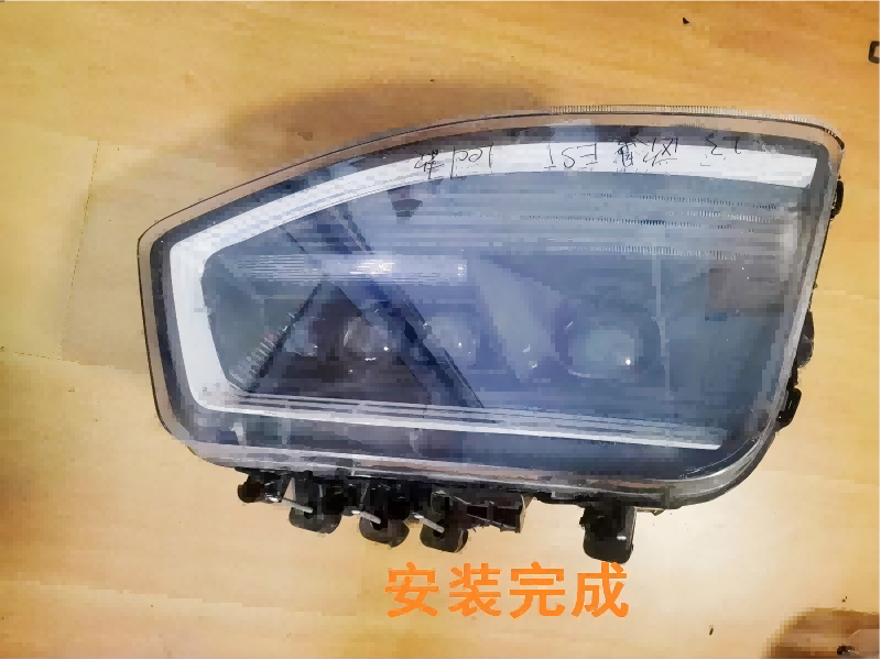 德州伟梵【23款欧曼EST 高配LED款透镜支架】 远近光安装教程