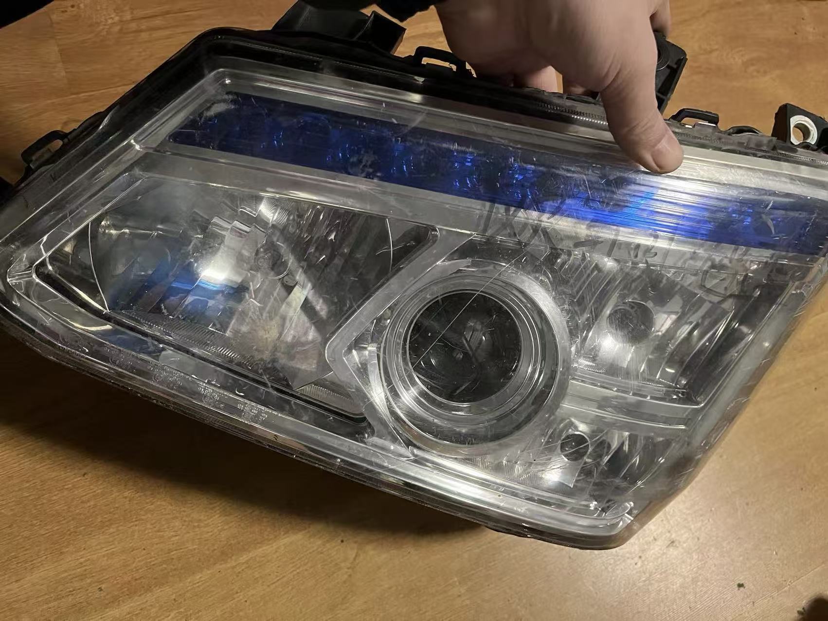 德州伟梵【19-23款 福田欧马可S1/S3 智蓝新能源近光支架】 安装教程