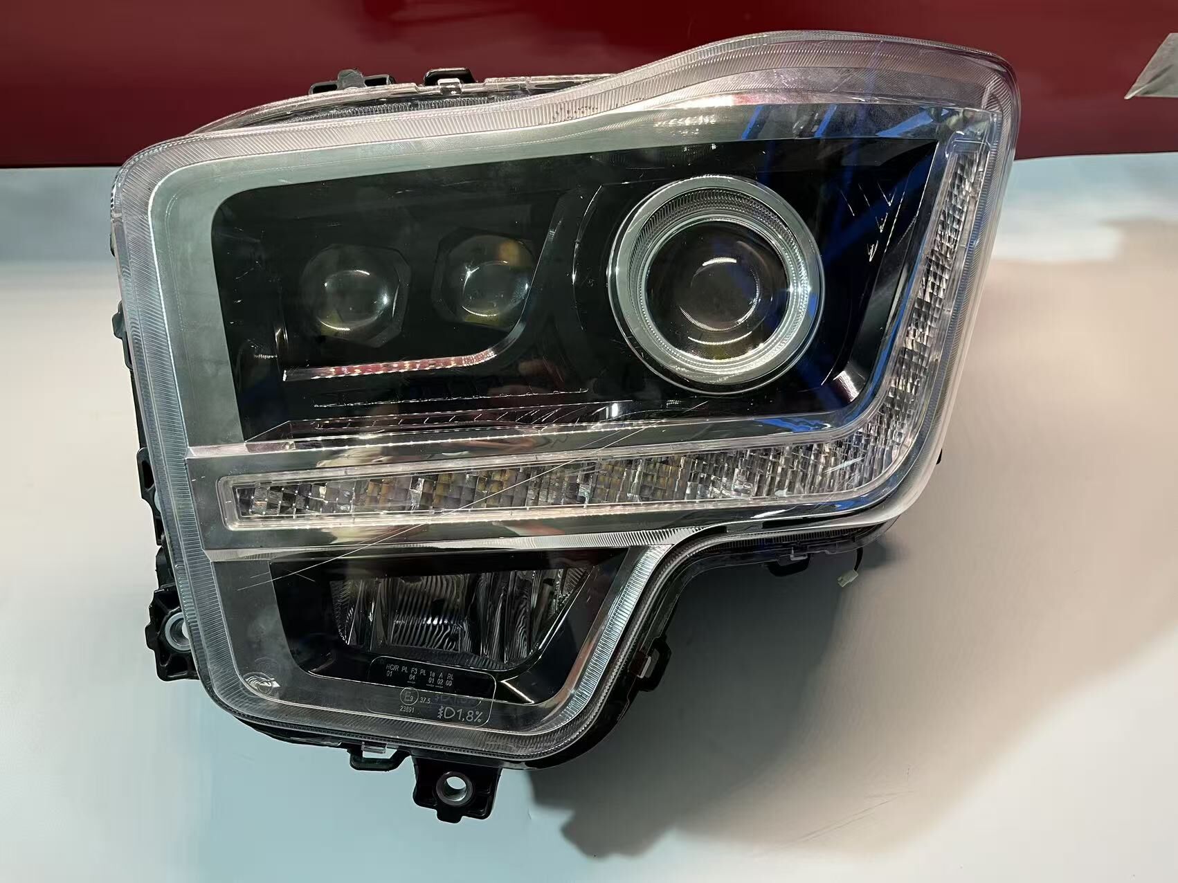 德州伟梵【22-25款德龙x5000S 25款德龙G6000】远光近光 安装图解