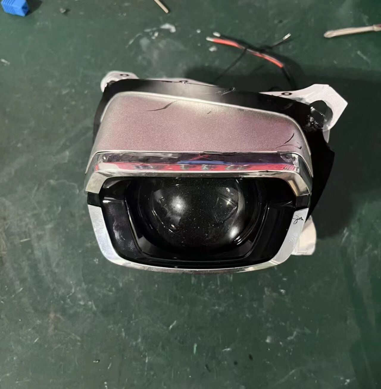 德州伟梵【大众23-24款途岳高配 透镜支架】 近光 远光安装说明