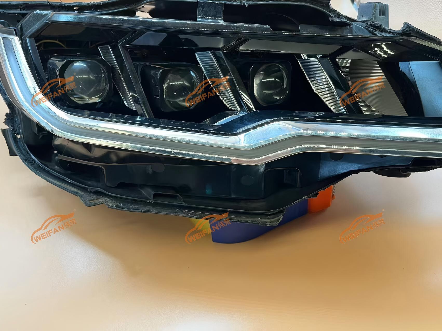 德州伟梵【19-21款大众宝来低配矩阵支架】 安装图解