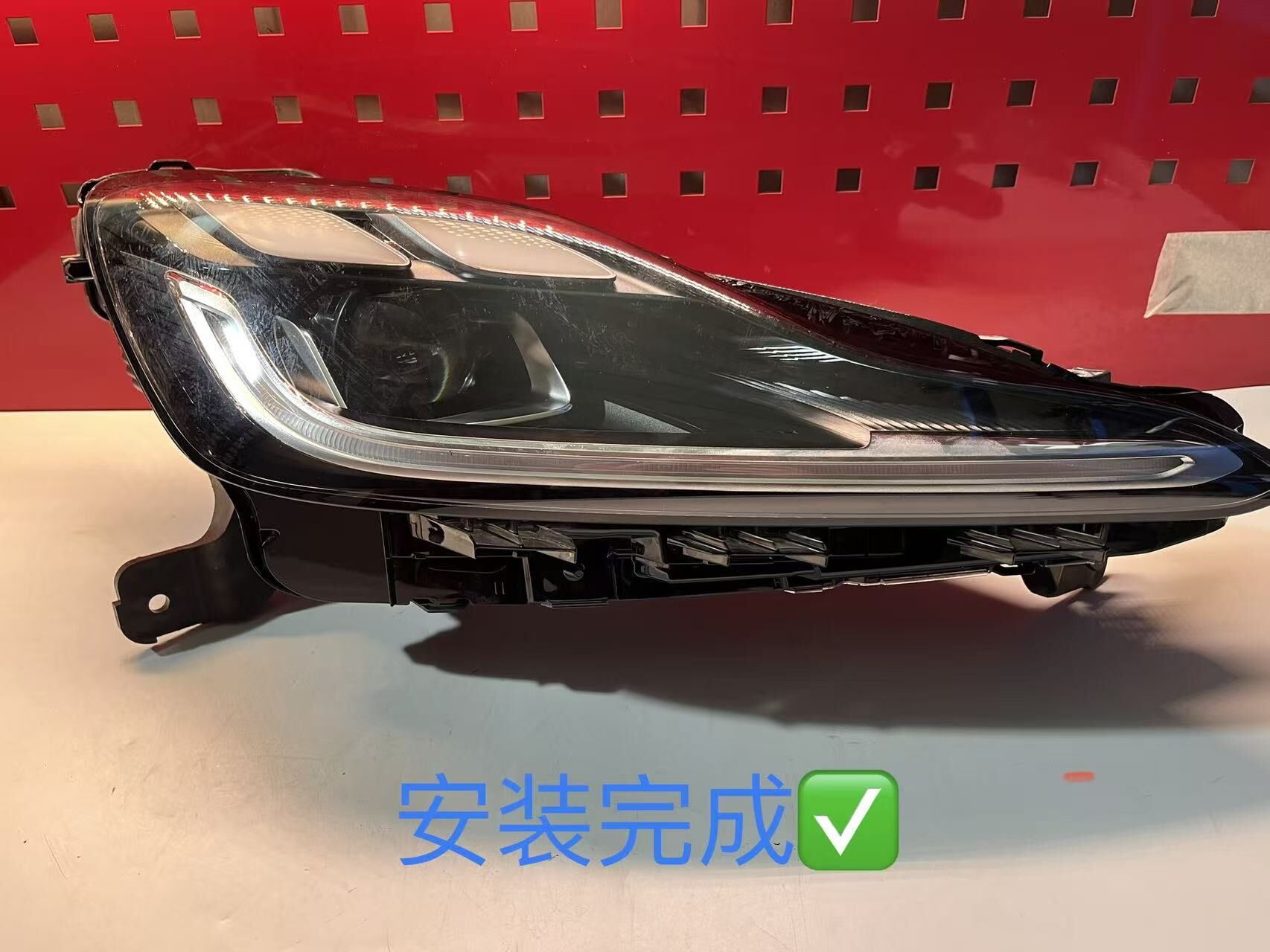 德州伟梵【26款名爵4 MG4透镜支架】 安装图解