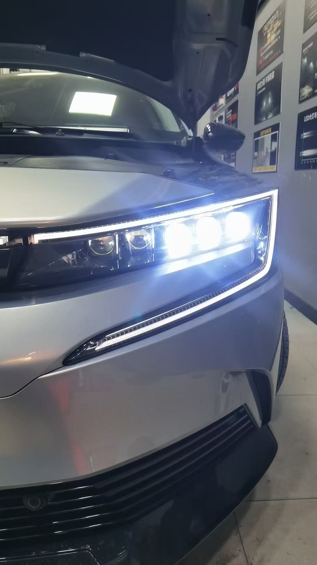 德州伟梵【24款本田e:NP2 极湃2 矩阵支架】 安装图解