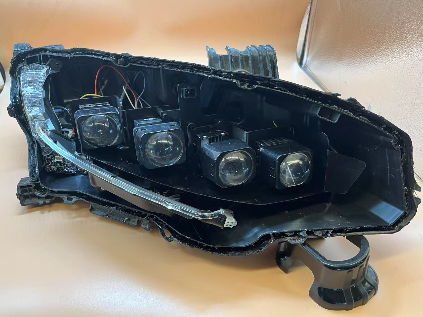 德州伟梵【16-21款十代思域高配矩阵支架】 安装图解