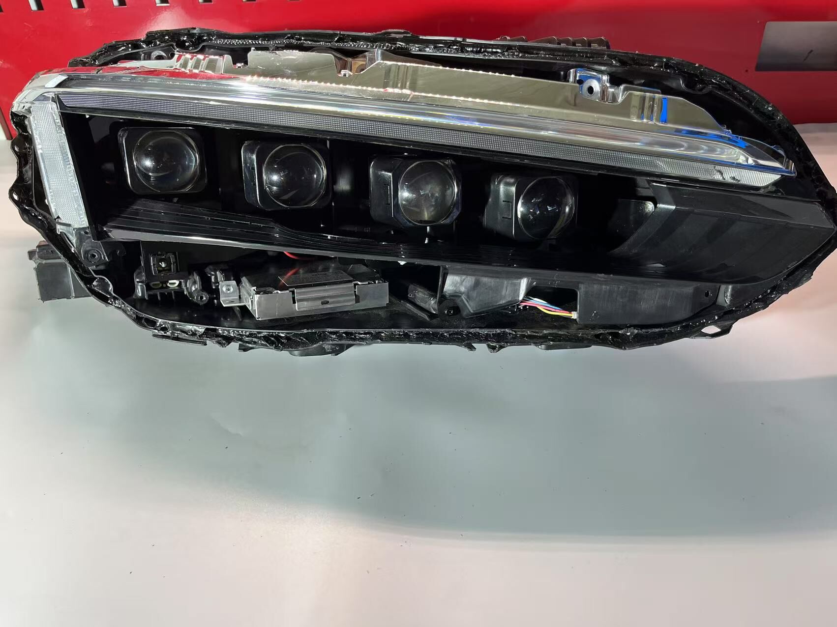 德州伟梵【22-25款11代思域中高配 四矩阵支架】 安装图解