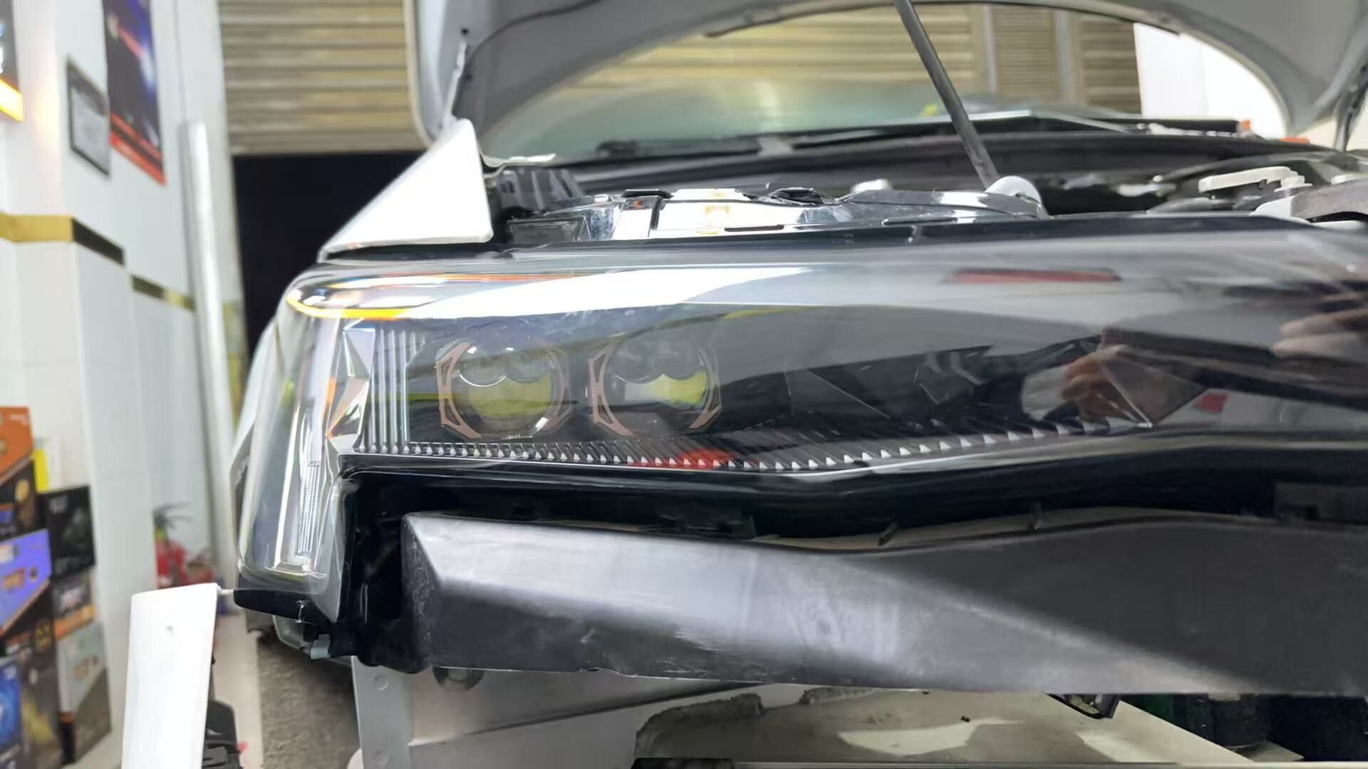 德州伟梵【24款本田灵悉L矩阵支架】 安装图解