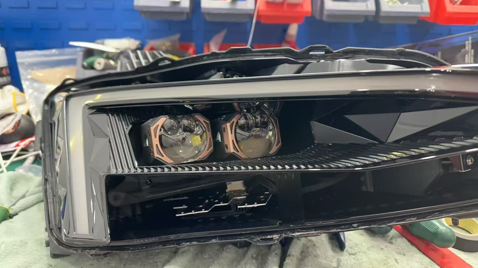 德州伟梵【24款本田灵悉L矩阵支架】 安装图解