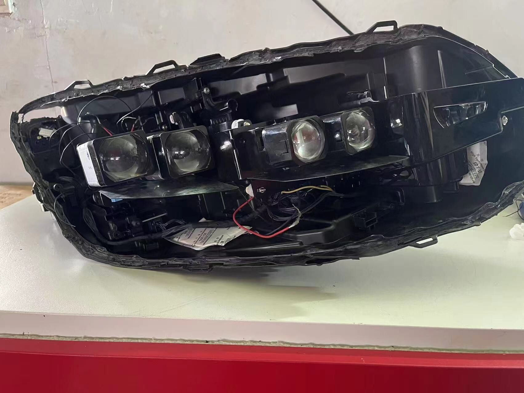 德州伟梵【20款腾势X 矩阵支架】远近光 安装图解