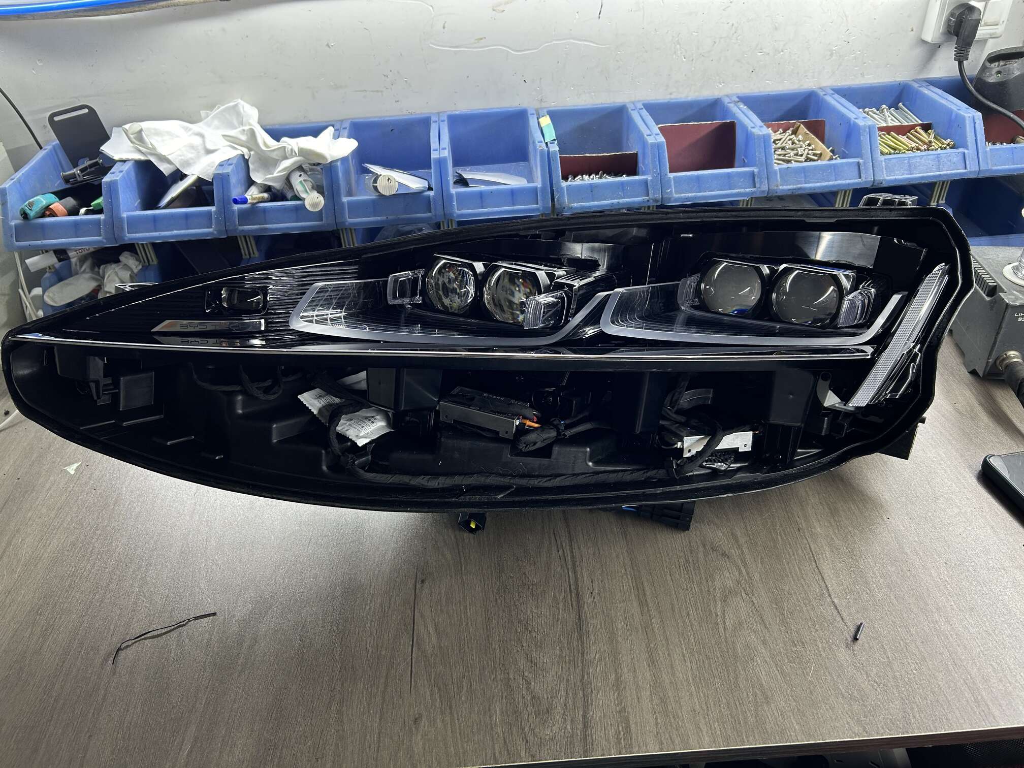 德州伟梵【24-25款比亚迪海狮07EV 矩阵支架】 安装图解