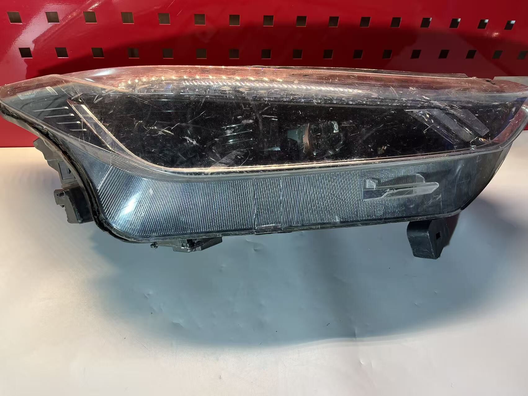 德州伟梵【20款奔腾E01 四透支架】远近光 安装图解