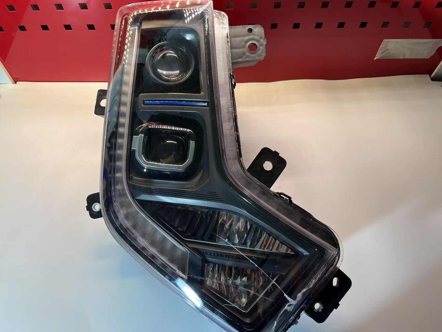 德州伟梵【25款远程星瀚G 透镜支架】远光 近光 安装图解