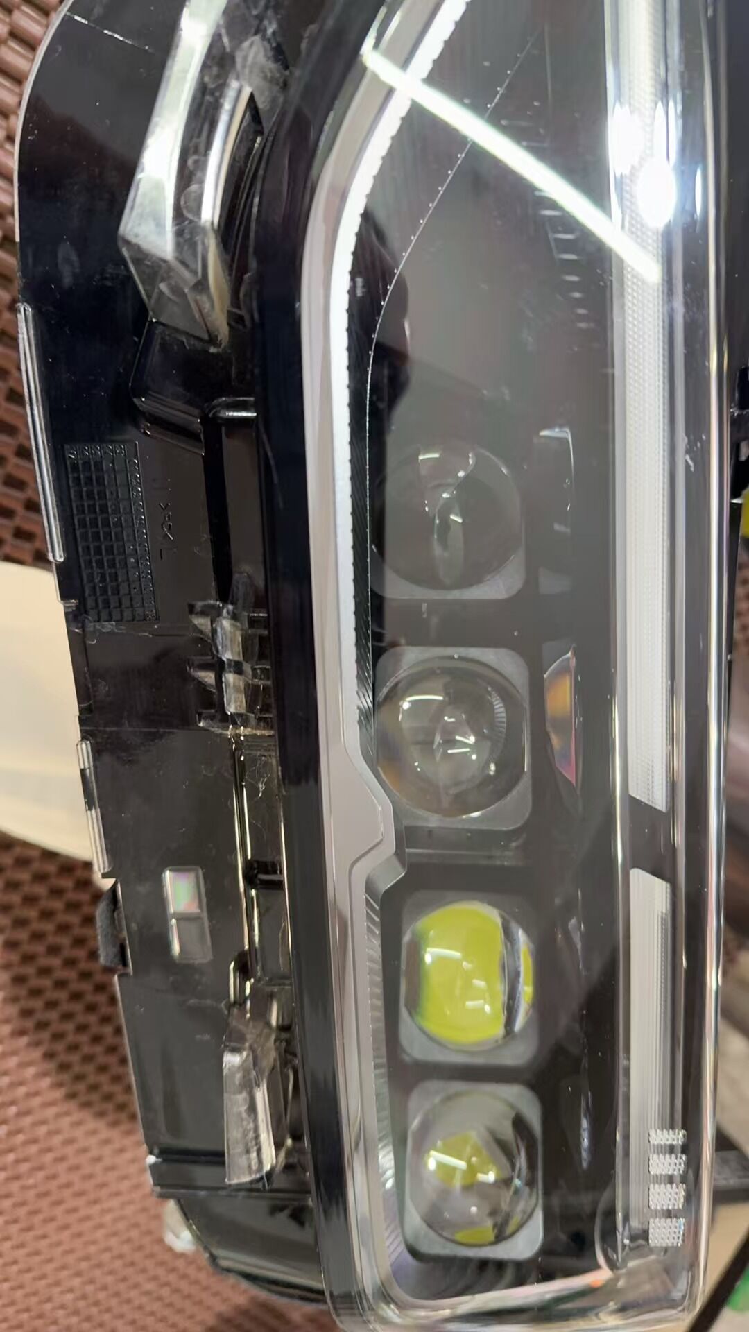 德州伟梵【24款传祺GS4 MAX 矩阵支架】 远光 近光安装图解