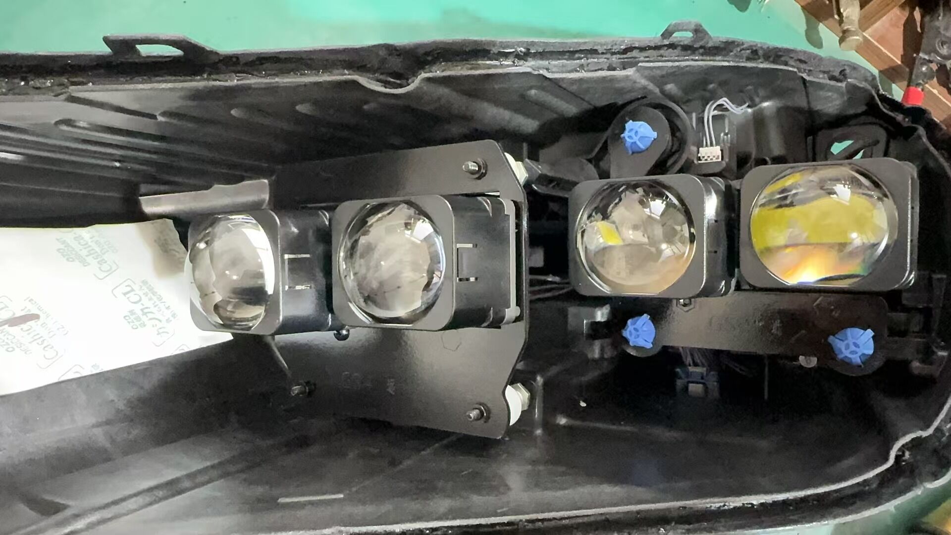 德州伟梵【24款传祺GS4 MAX 矩阵支架】 远光 近光安装图解