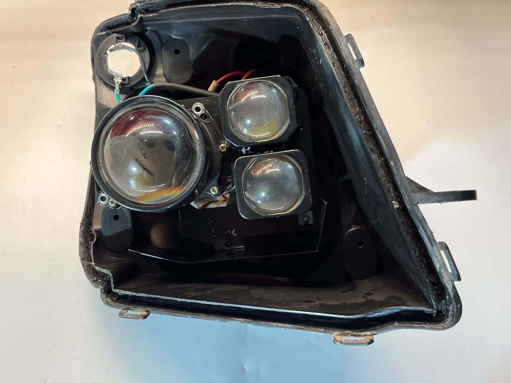 德州伟梵【 东风小康K01 K02 K05S K07S 透镜支架】 安装图解