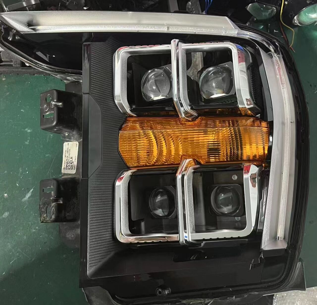 德州伟梵【21款福特猛禽F150 矩阵支架】 安装图解