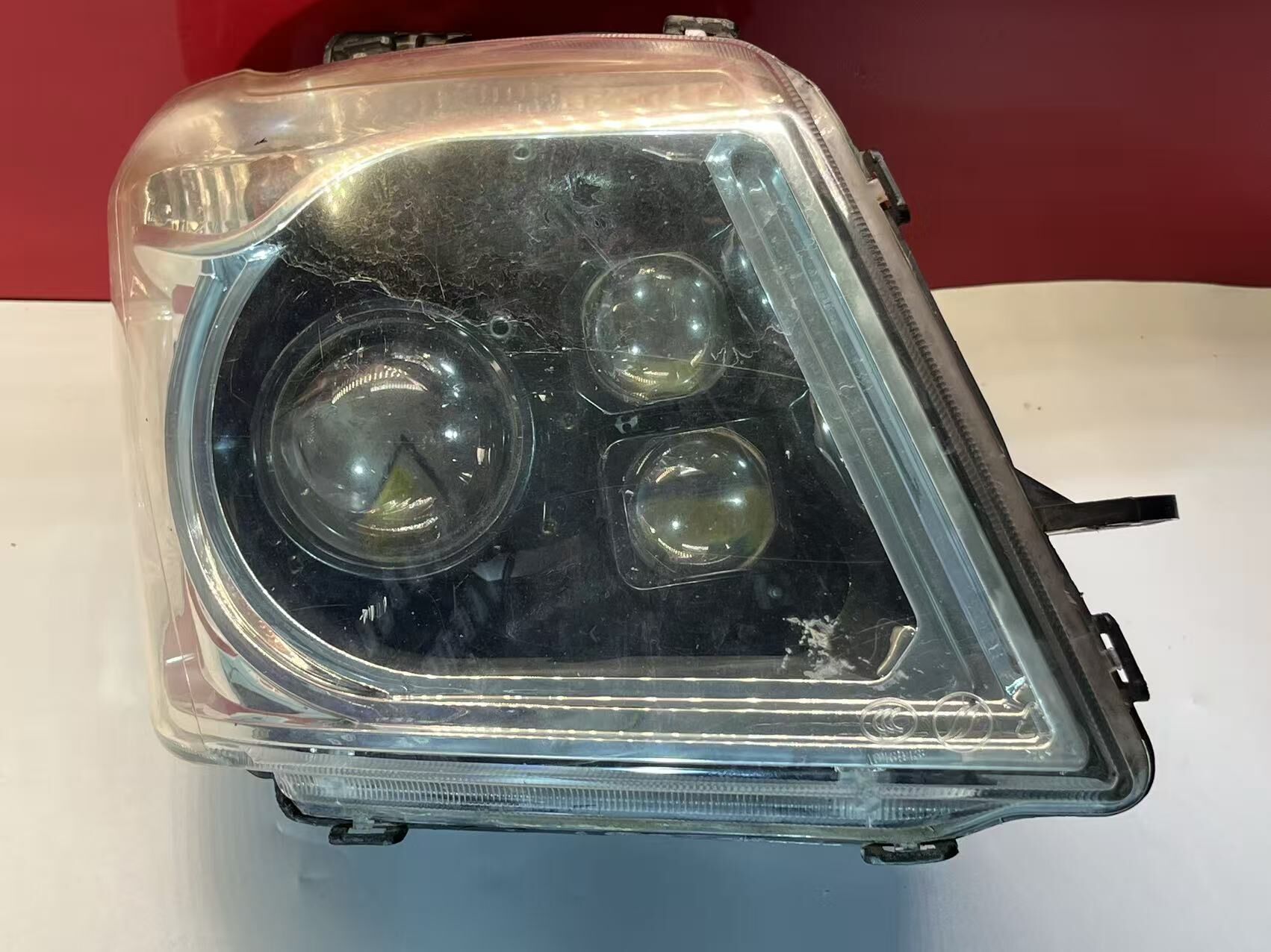 德州伟梵【 东风小康K01 K02 K05S K07S 透镜支架】 安装图解