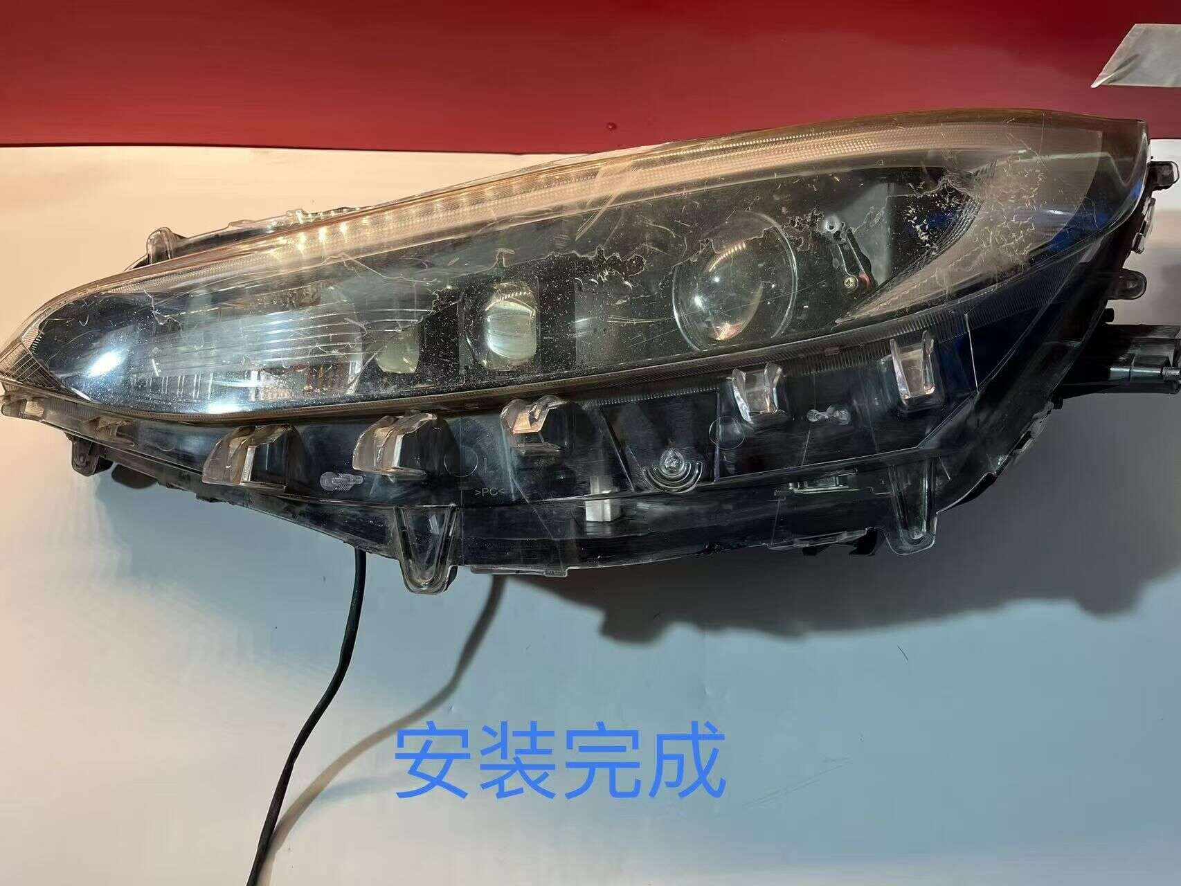 德州伟梵【20-24款丰田威兰达低配 3寸加矩阵支架】 安装图解