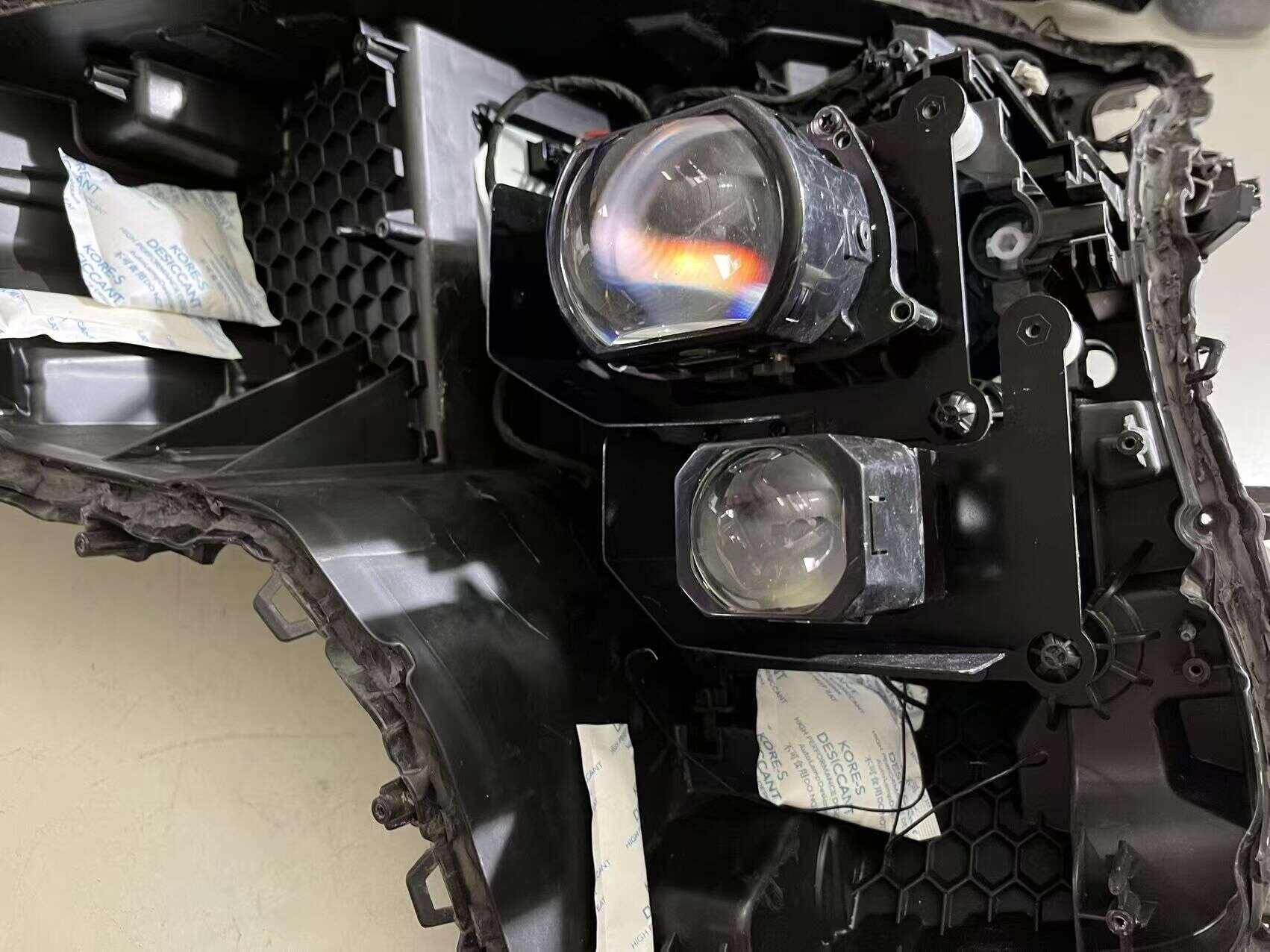 德州伟梵【23款 哈弗枭龙 透镜支架】 远光 近光 安装图解