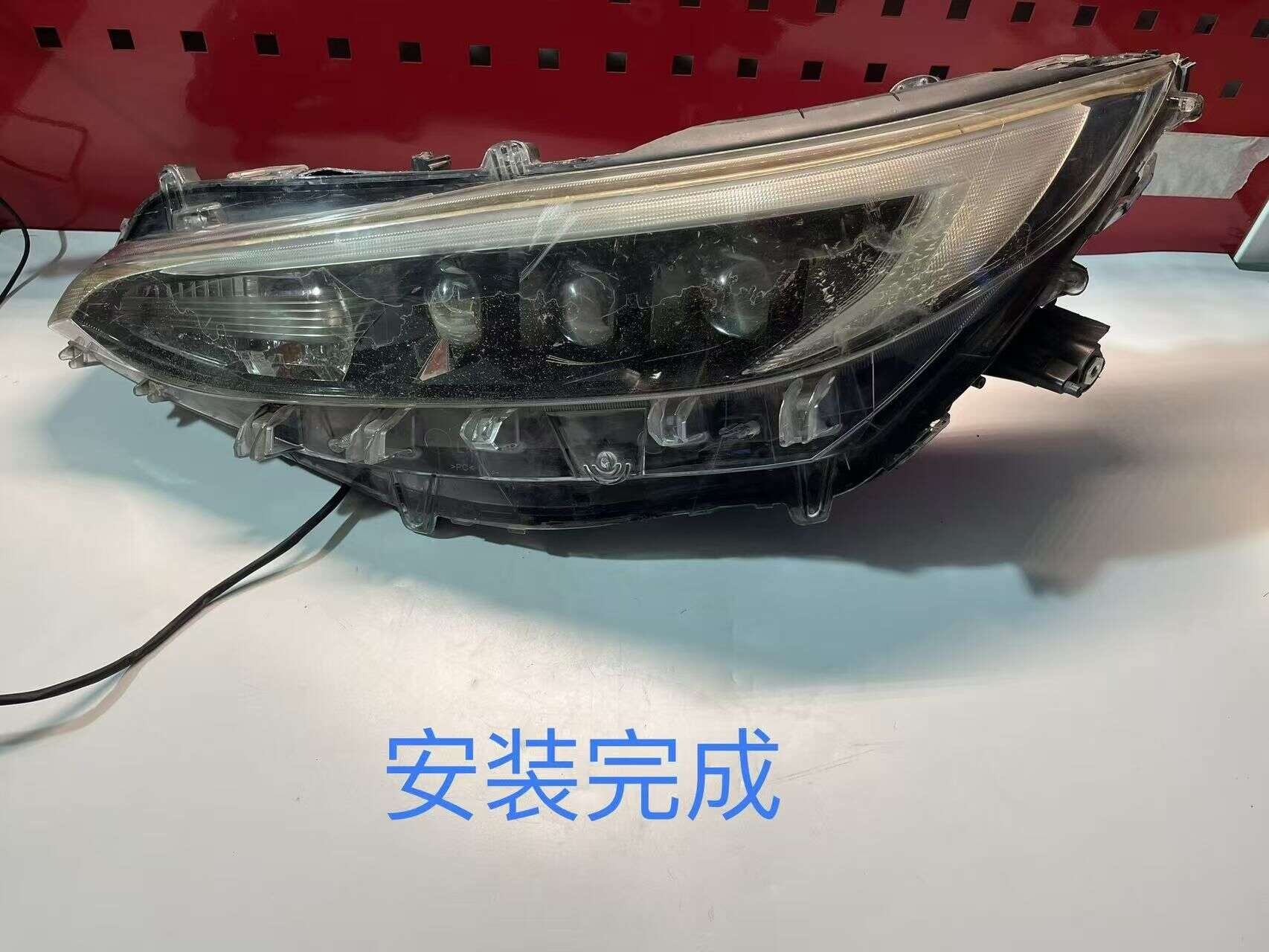 德州伟梵【20-24款丰田威兰达低配 3矩阵支架】 安装图解