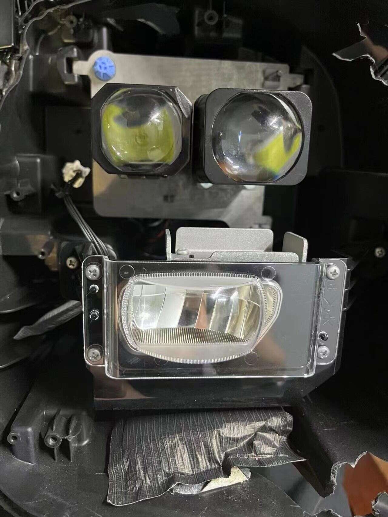 德州伟梵【五菱Air Ev晴空led款 矩阵支架】 安装图解