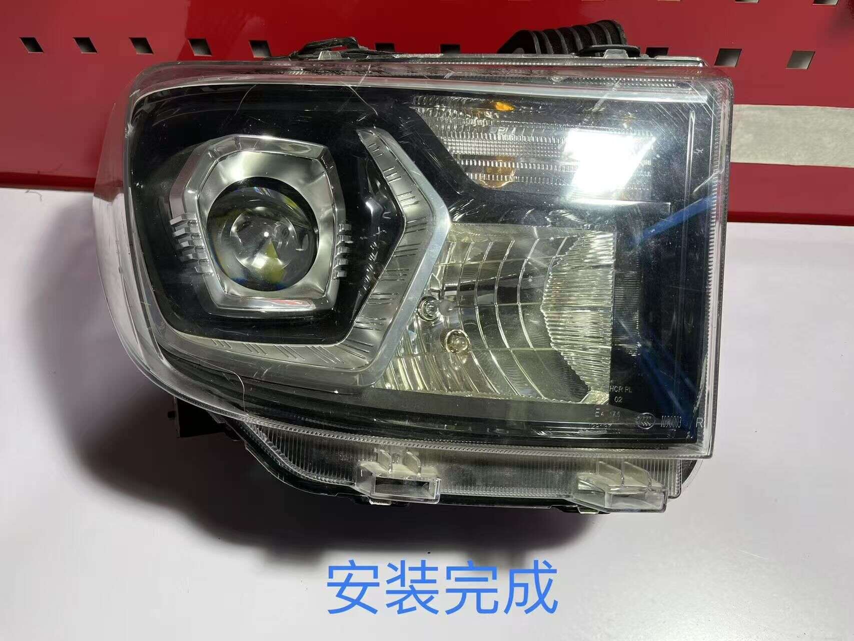 德州伟梵【21-24款 长安凯程神骐T30 T30EV 近光支架】 安装图解