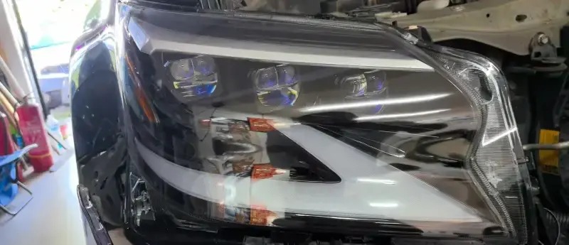 德州伟梵【20-22款 雷克萨斯GX460 矩阵支架】 安装图解