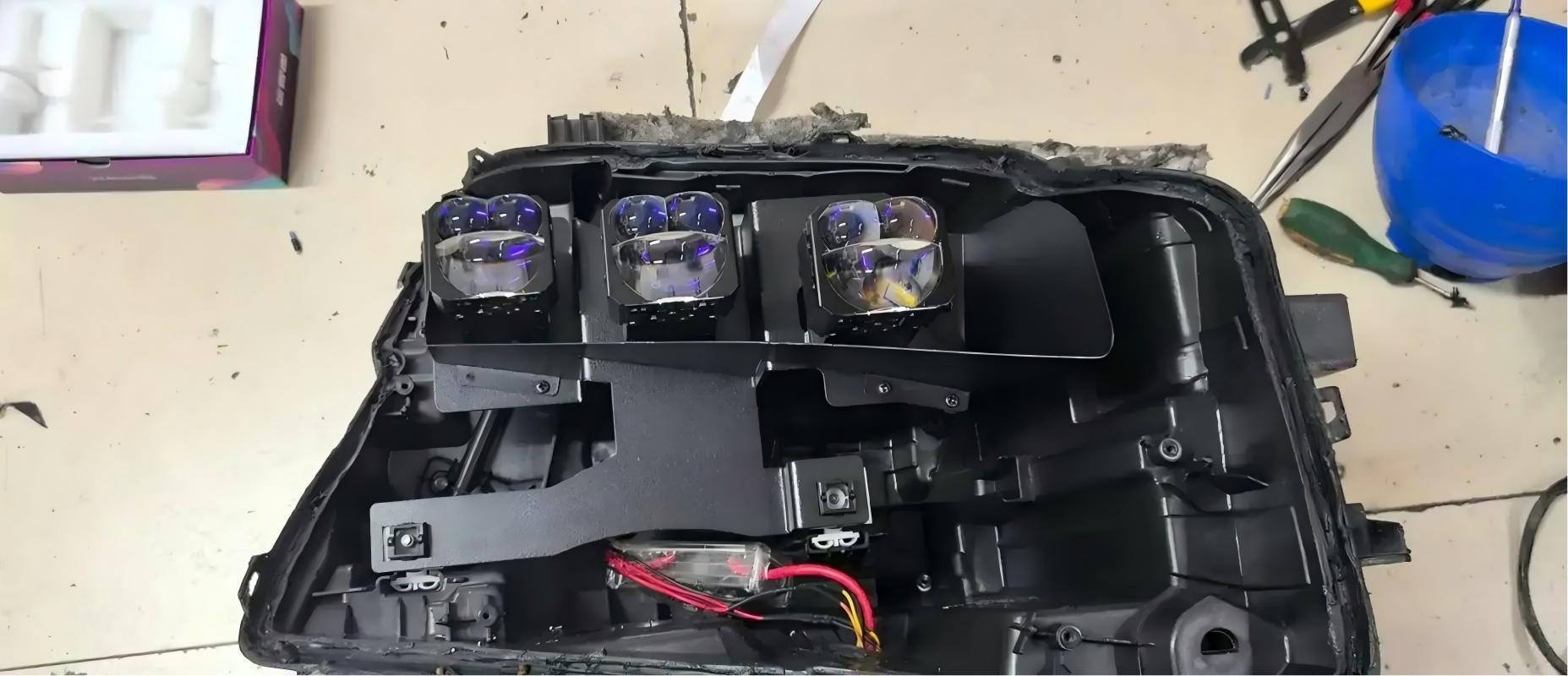 德州伟梵【20-22款 雷克萨斯GX460 矩阵支架】 安装图解