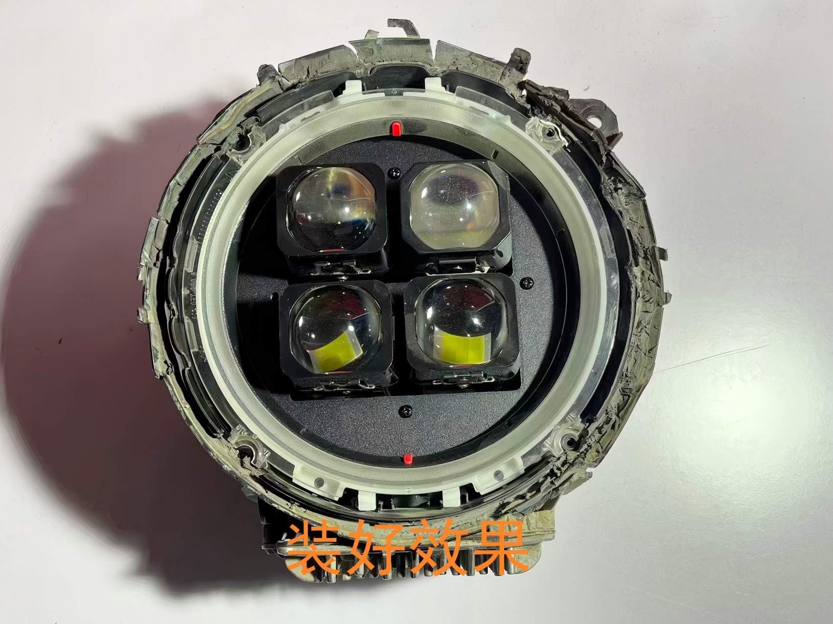 德州伟梵【18-24款 牧马人 四矩阵支架】 安装图解