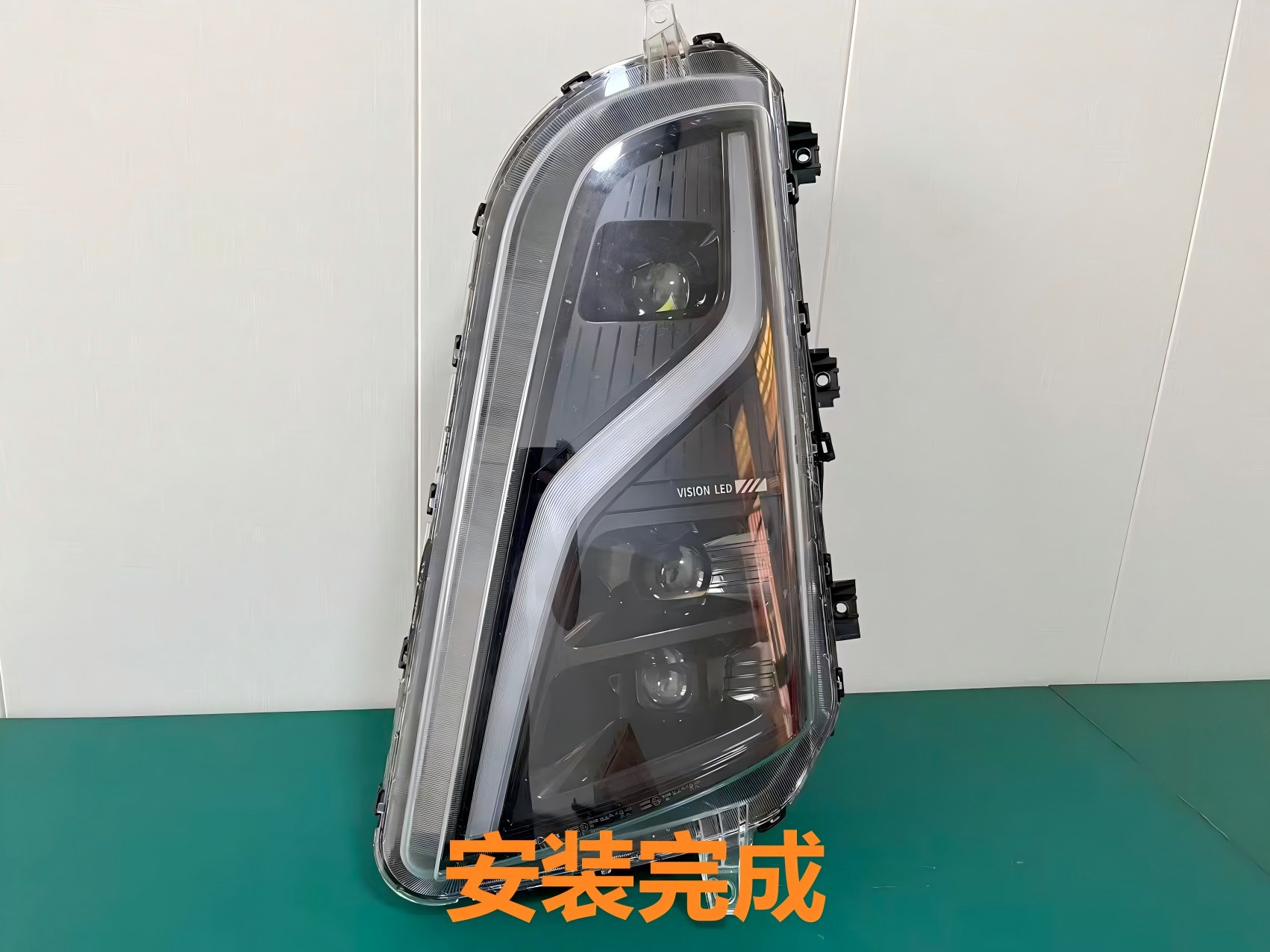 德州伟梵【26款 东风天龙KH 透镜支架】 远光 近光 雾灯安装图解
