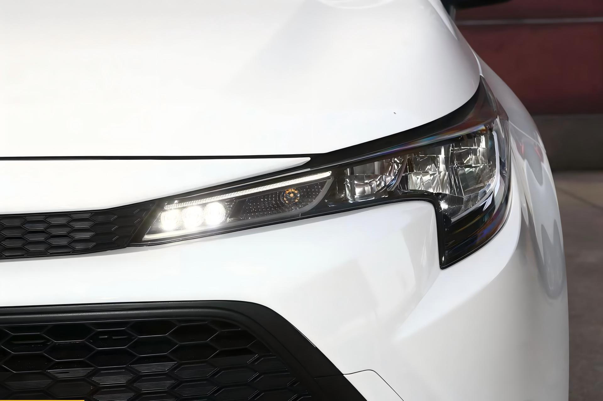 德州伟梵【19-22款丰田雷凌低配 透镜支架】安装图解