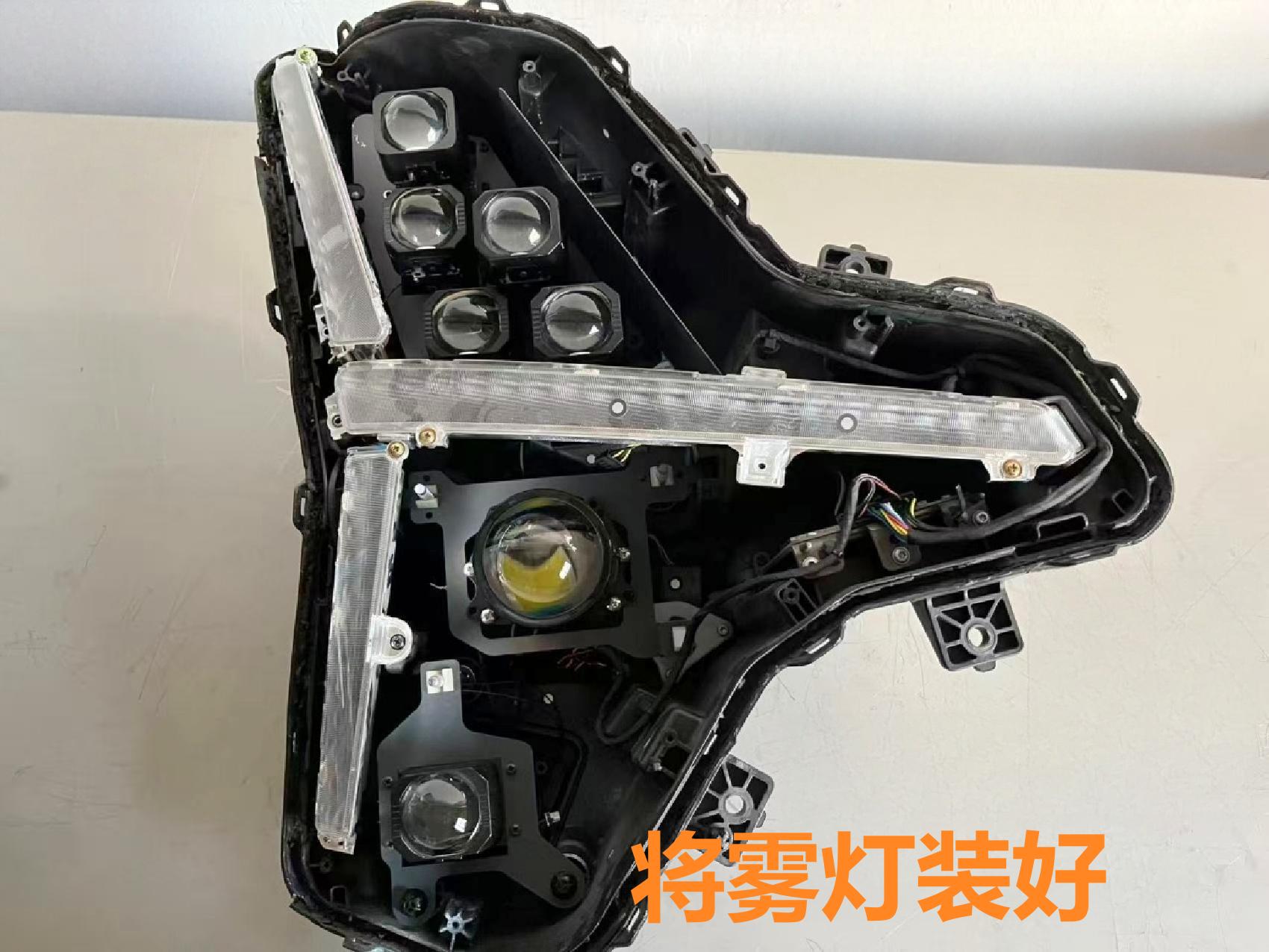 德州伟梵【26款 重汽豪沃KS 透镜支架】远光 近光 雾灯安装图解